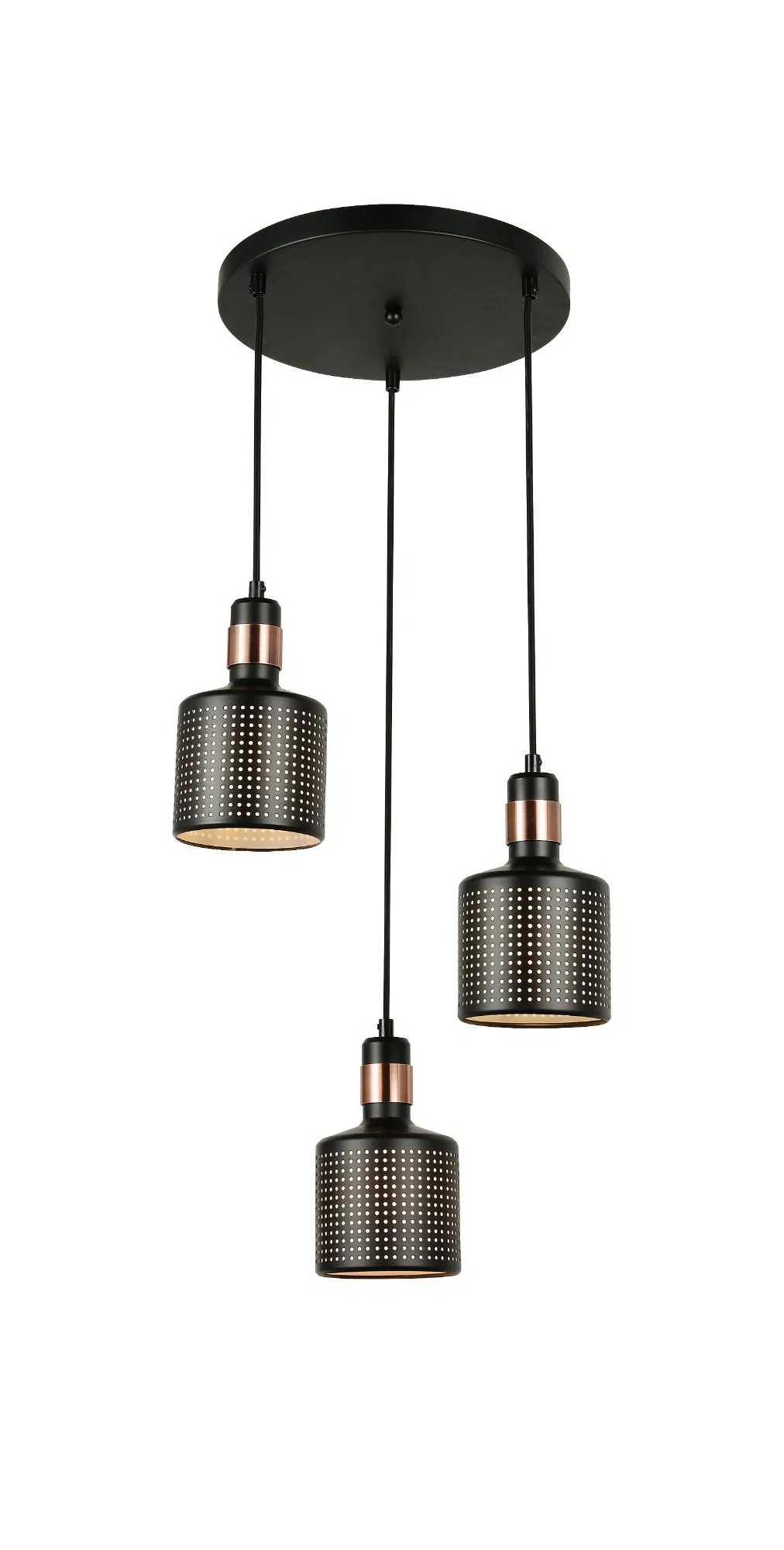 Black Shade Wall Light, Mounted Sconce with E27 LED Bulb Hb-1328-1 Bk