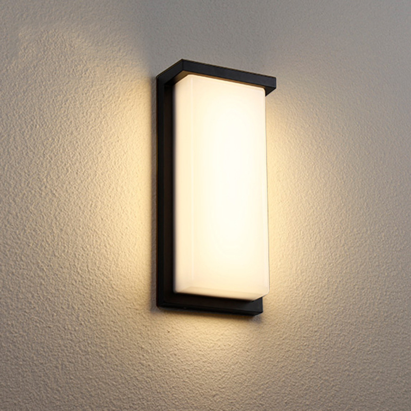 Days Inn by Wyndham Guestroom Corridor Hallway Acrylic LED Wall Lamp Design Similar to Bega Wall Sconce