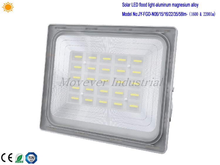 LED Solar Flood Light 3500lm with Remote Control Waterproof Outdoor Light for Patio Barn, Garage, Yard, Stadium, Playground