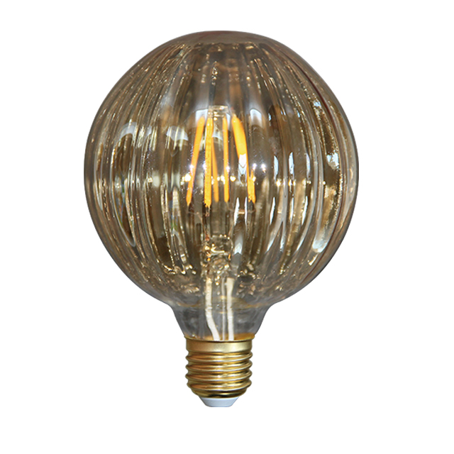 G95 Edison LED Filament Bulbs E27 B22 4W Vintage Light Decorative Amber Glass Special Shape