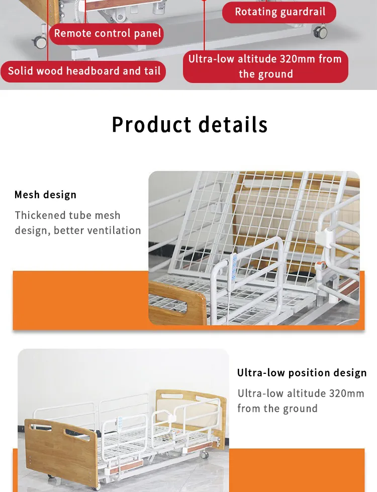 Multifunctional Medical Bed View 3