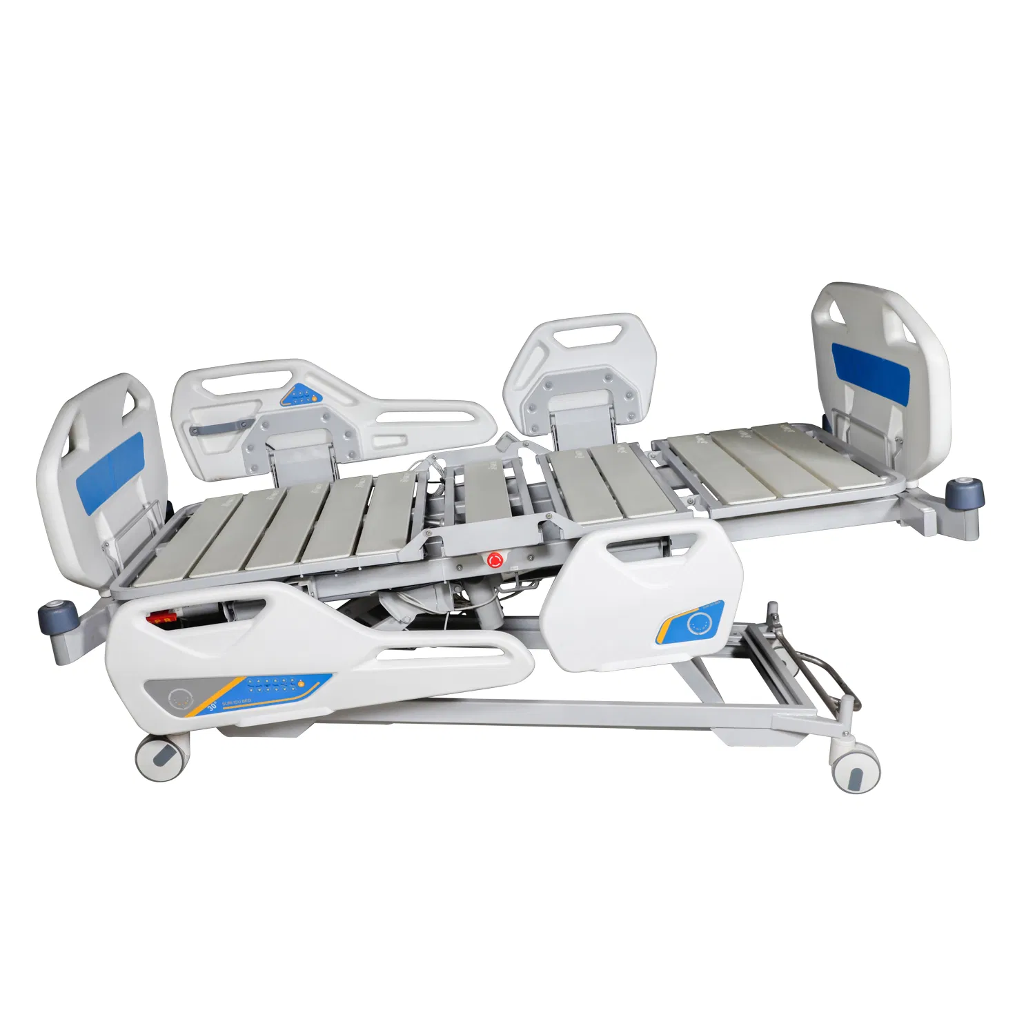 Patient Intensive Care Medical Clinic Va Patient Hospital ICU Electric Bed with Weighing Scale