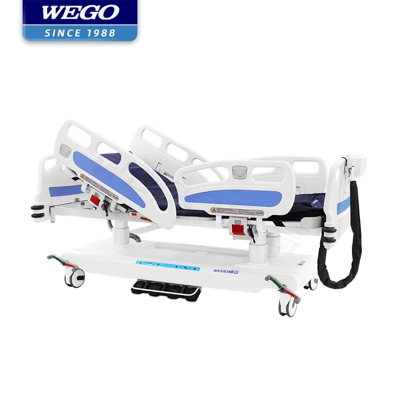 Wego Factory Direct Price ICU Electrical Hospital Bed with CPR Function