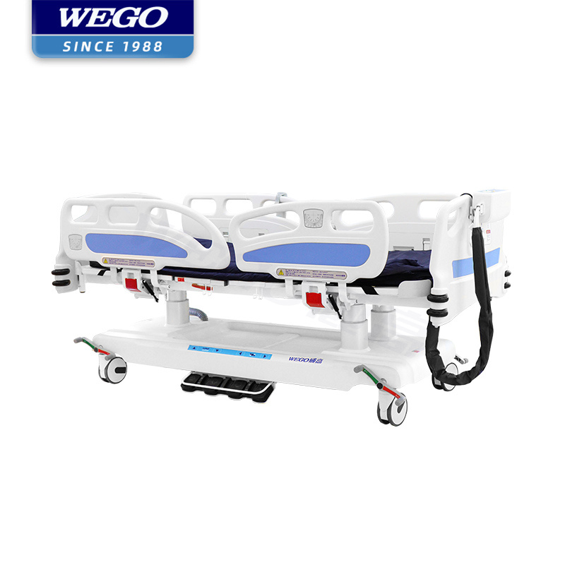 Wego Factory Direct Price ICU Electrical Hospital Bed with CPR Function
