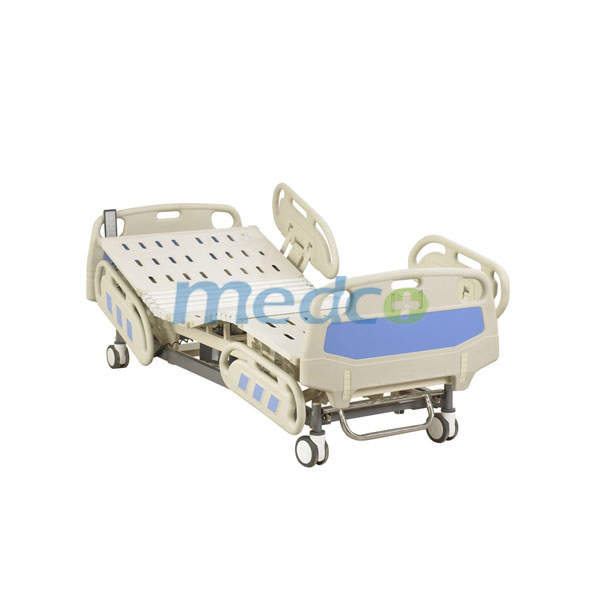 Medical Emergency CE ISO Hospital Patient Bed with CPR and Mattress