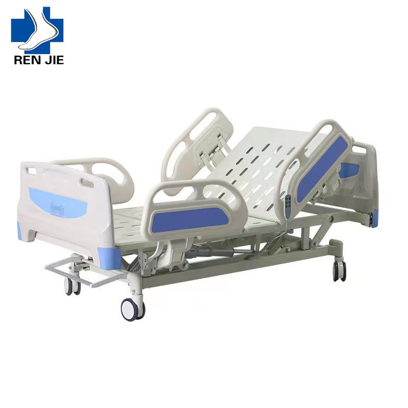 Medical Equipment 3 Functions Electric ICU Hospital Bed 3 Crank Medical Hospital Bed