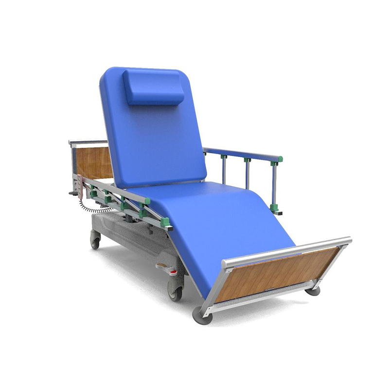 High Quality Hospital Patient Adjust Bckrest Hospital Furniture Blood Donation Dialysis Beds Recliner Patient Chair Bed