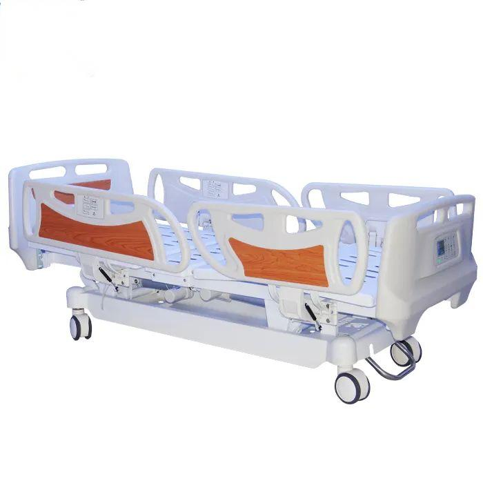 Luxurious ICU Room 5 Function Hospital Bed CPR Control Emergency Hospital Electric Bed
