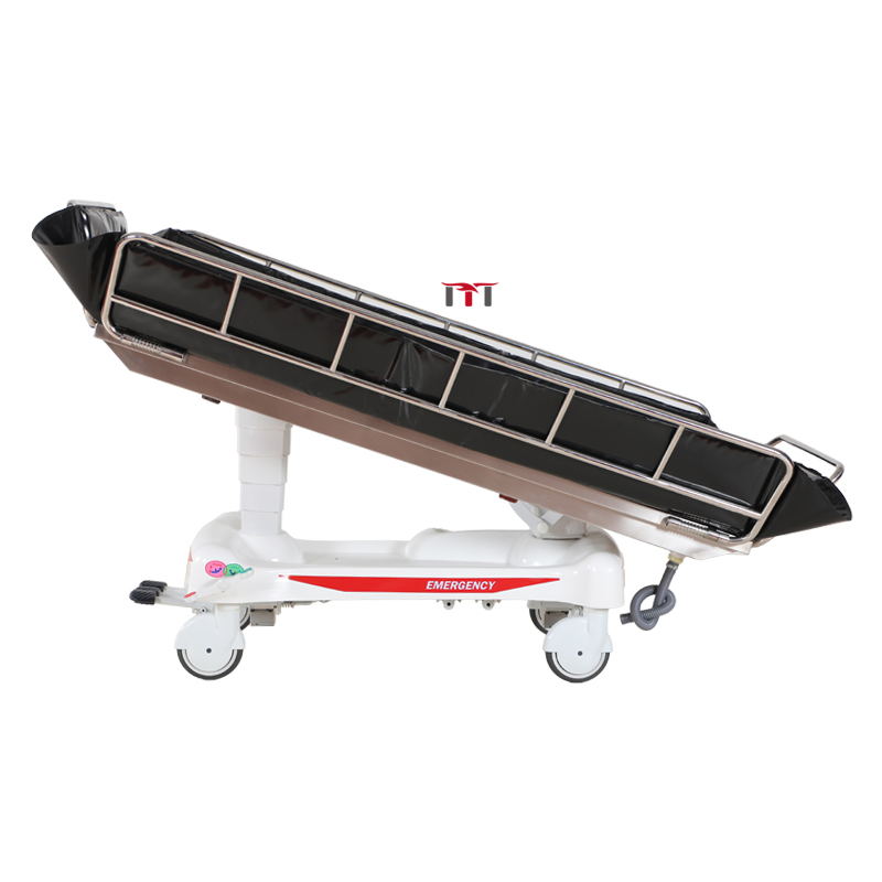 Mt Luxurious Hospital Furniture Medical Patient Bath Bed Hydraulic Shower Trolley for Disabled