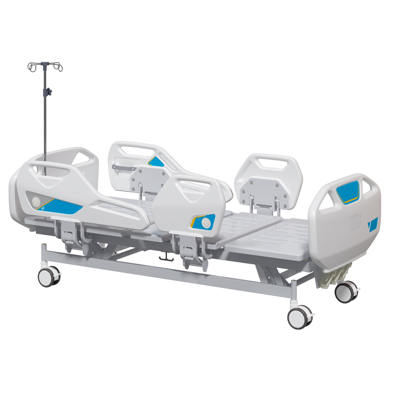 Manual 3 Functions Medical Clinic Hospital Emergency Room Adjustable Beds with CPR