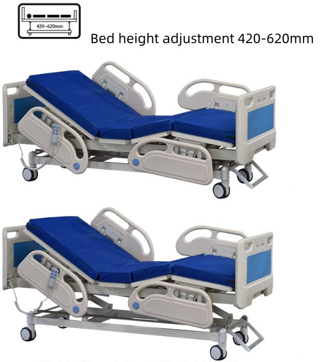Medical Electric Hospital Bed Home Care Bed for Elderly Patient Nursing Bed