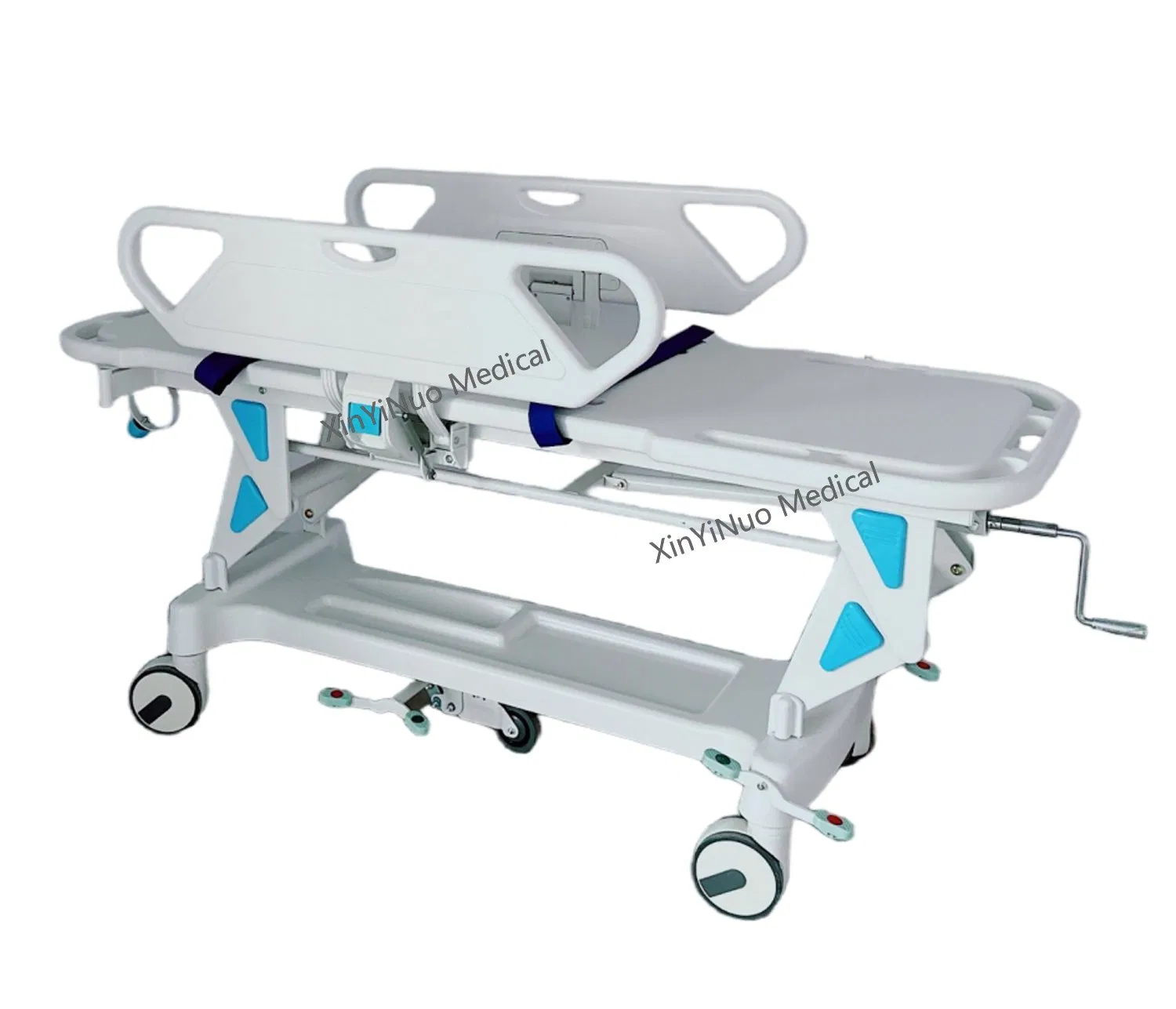 New Hospital Patient Emergency Transfer Stretcher Bed Medical Patient Transport Ambulance Stretcher Trolley Bed