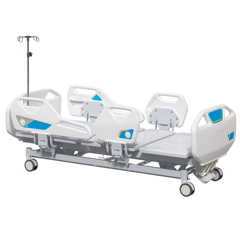 Manual 3 Functions Medical Clinic Hospital Emergency Room Adjustable Beds with CPR