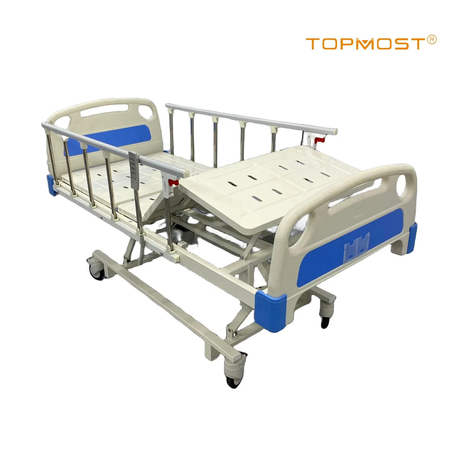 Electric Three Function Ultra-Low Hospital Bed for Saudi Arabia Market with Mdma