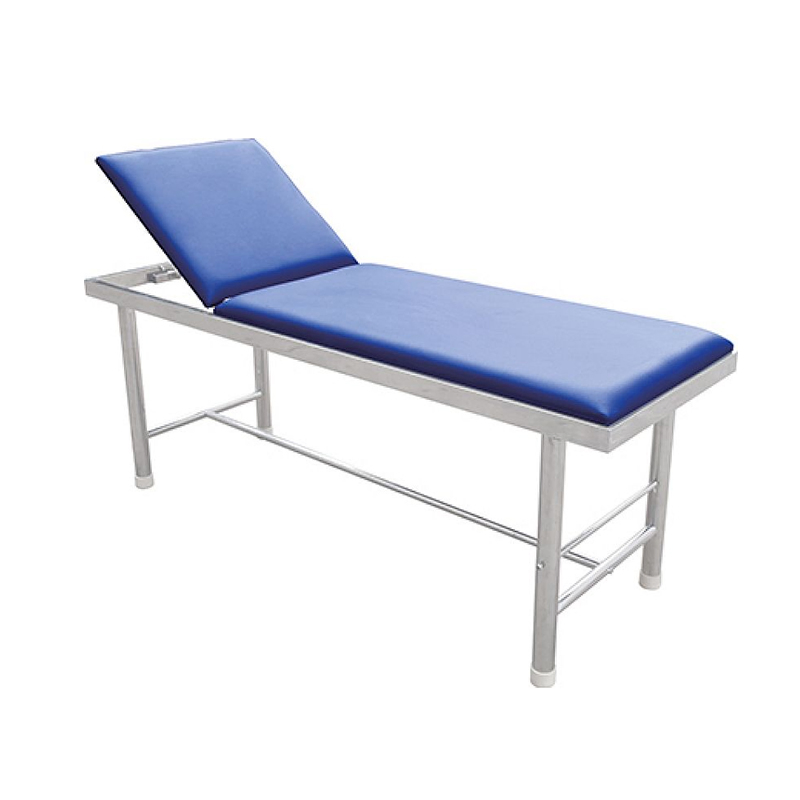 China Manufacturers One-Stop Supply Solutions Hospital Steel Adjustable Portable Examination Couch