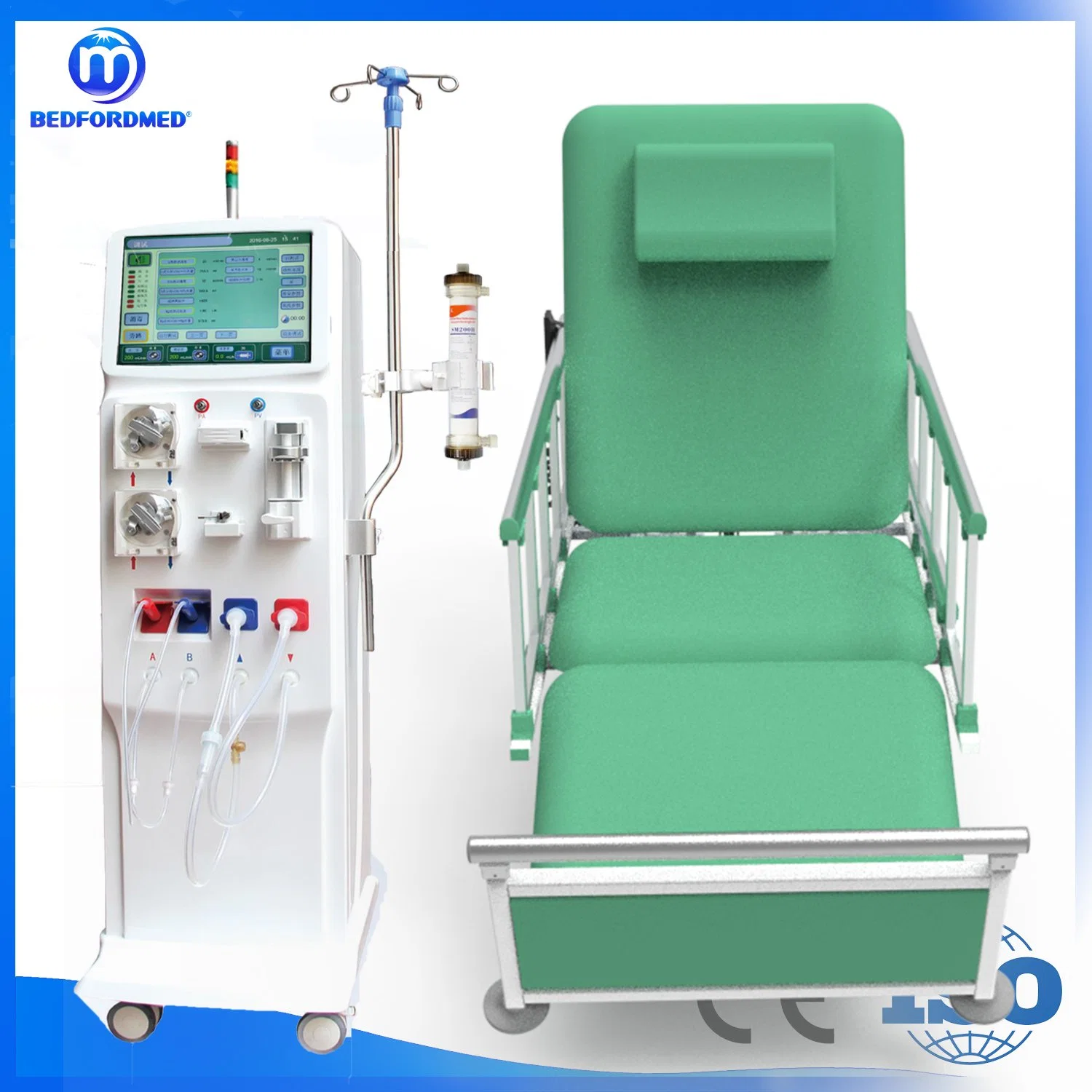 Multiple Medical Electric Dialysis Bed Dialysis Equipment Model Me380s