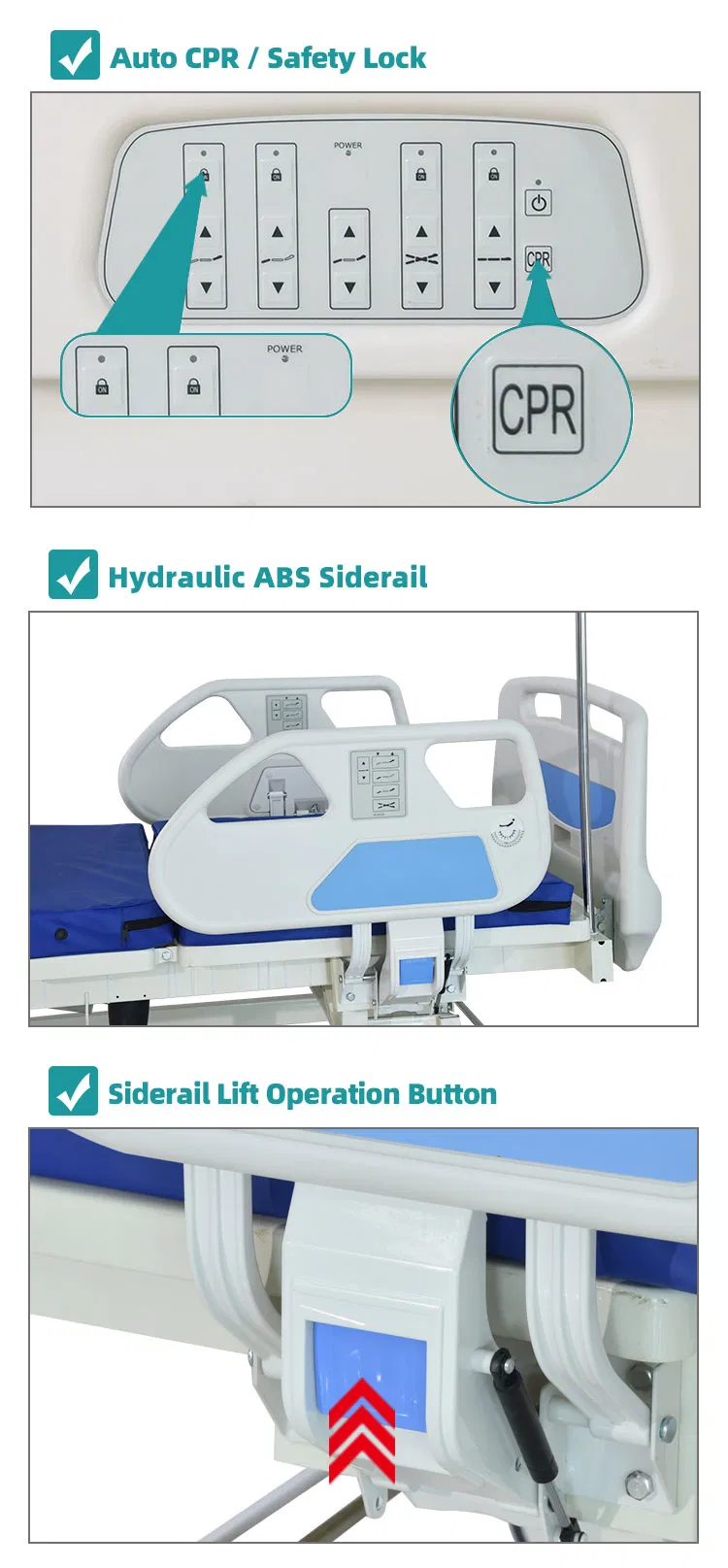 Hospital Bed Siderails