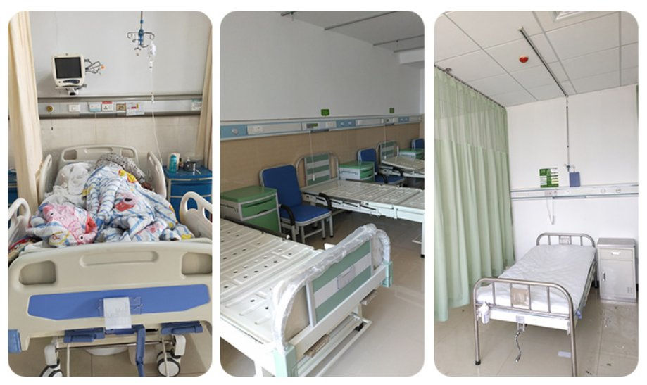 Medical Electric Hospital Bed Home Care Bed for Elderly Patient Nursing Bed