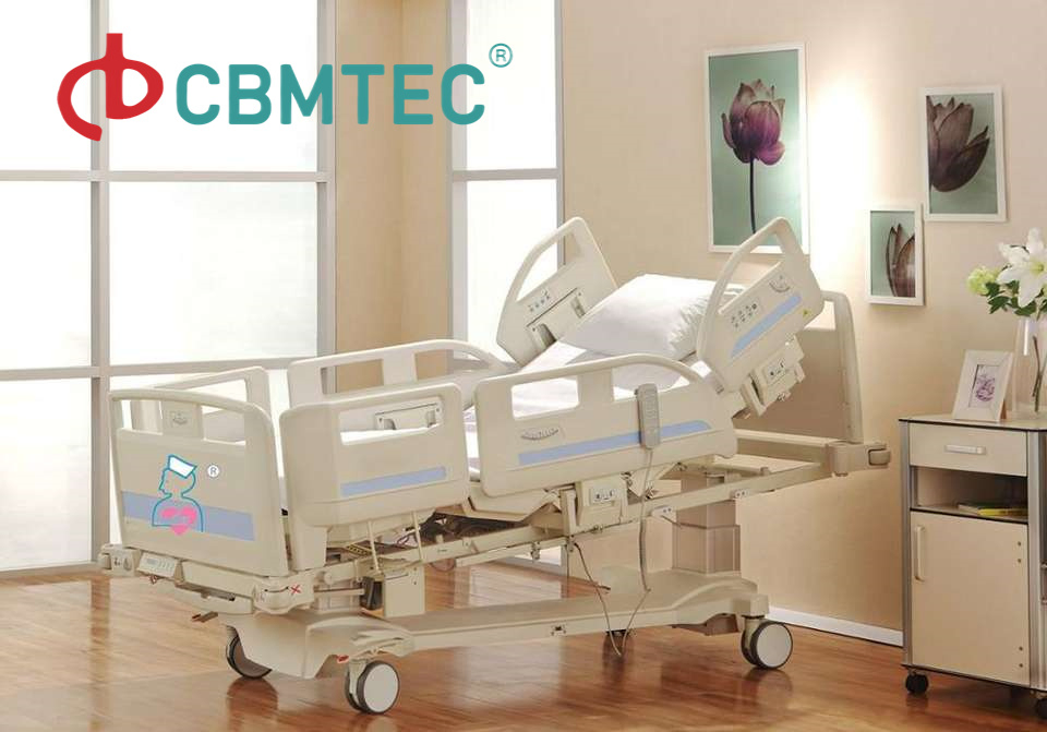 5 Function Manual Adjustable Elderly Home Nursing Medical Hospital Wheelchair Cum Bed