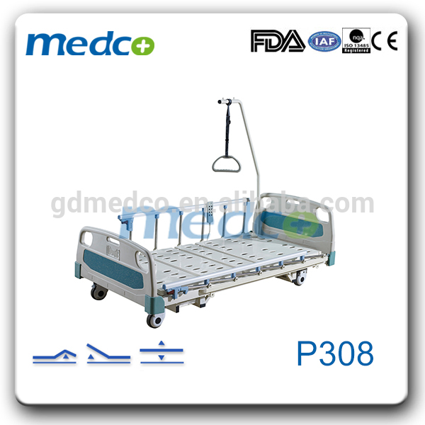 Ultra-Low Patient Electric Three-Function Electric Hospital Bed for Sale