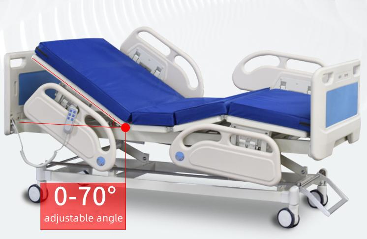 Medical Electric Hospital Bed Home Care Bed for Elderly Patient Nursing Bed