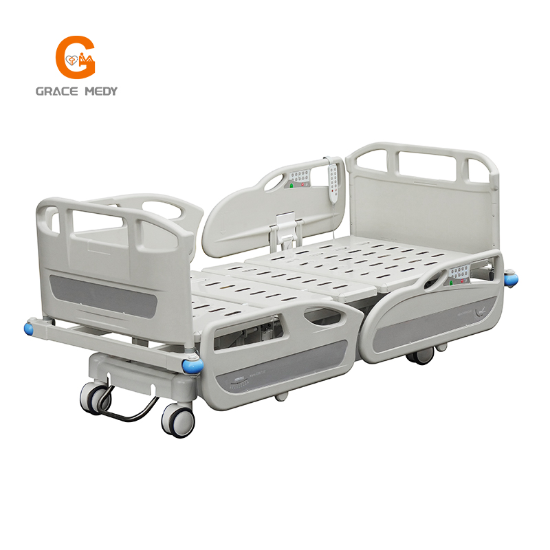 Hospital Furniture Homecare Lincare 5 Function Electric Patient Hydraulic Hospital Electrical Bed Medical Beds for Hospitals