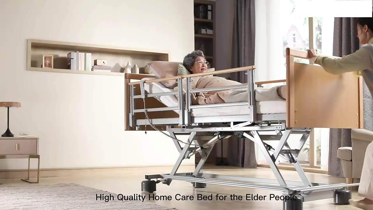 Unfolded Brother Standard Packing Complete Medical Bariatric Hospital Bed with FDA