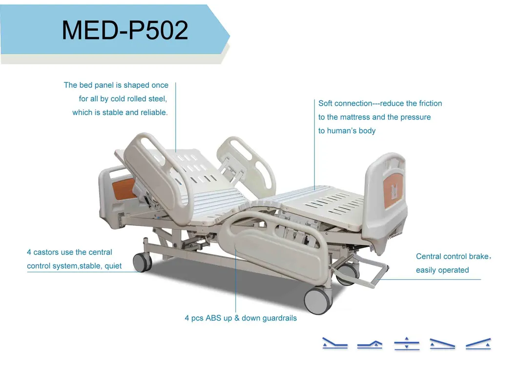 Medical Bed Side View