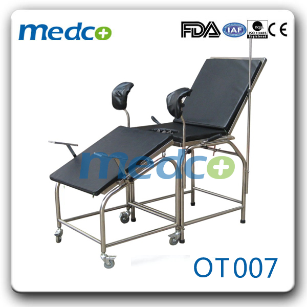 Medical Adjustable Hospital Examination Fold up Couch Ot004