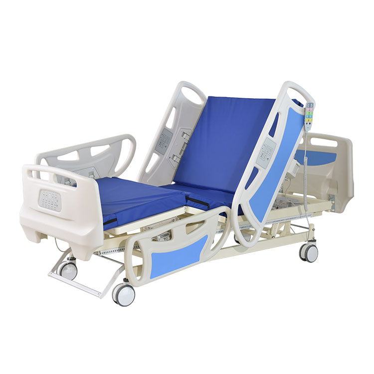 Multifunctional Electric Five-Function Hospital Bed ICU Bed with CPR