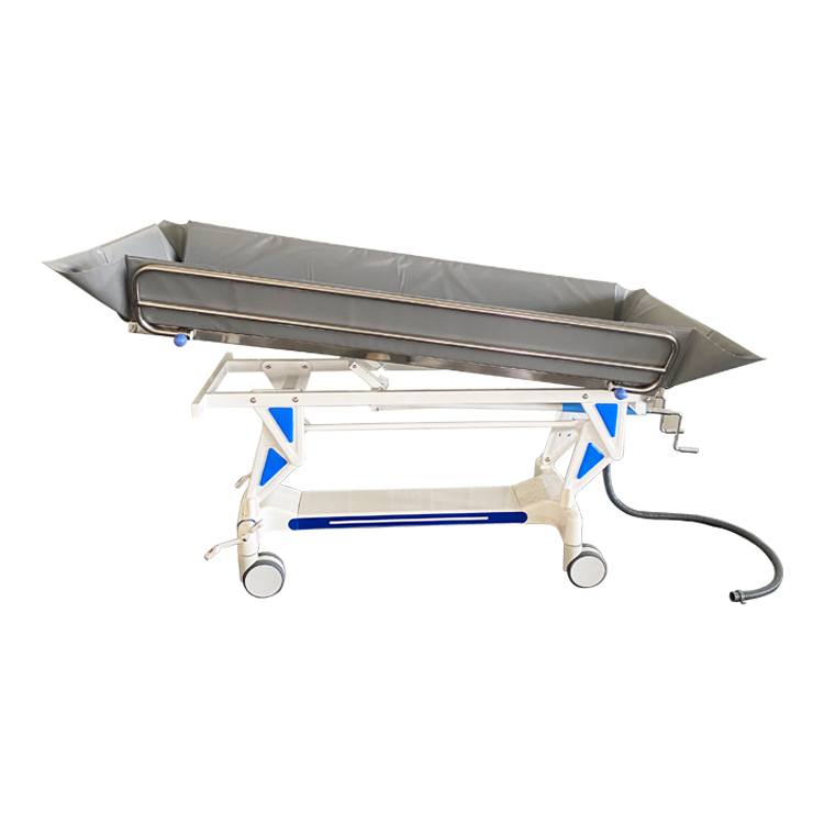 Medical Hydraulic Stretcher Table Patient Hospital Shower Bath Bed for Disabled