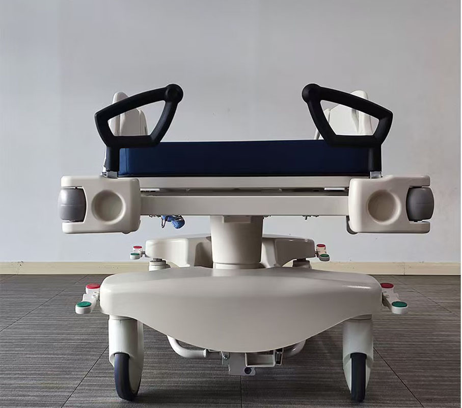 Hydraulic Hospital Bed Multi-Function Stretcher Patient Transfer Emergency Stretcher Ambulance Trolley Bed