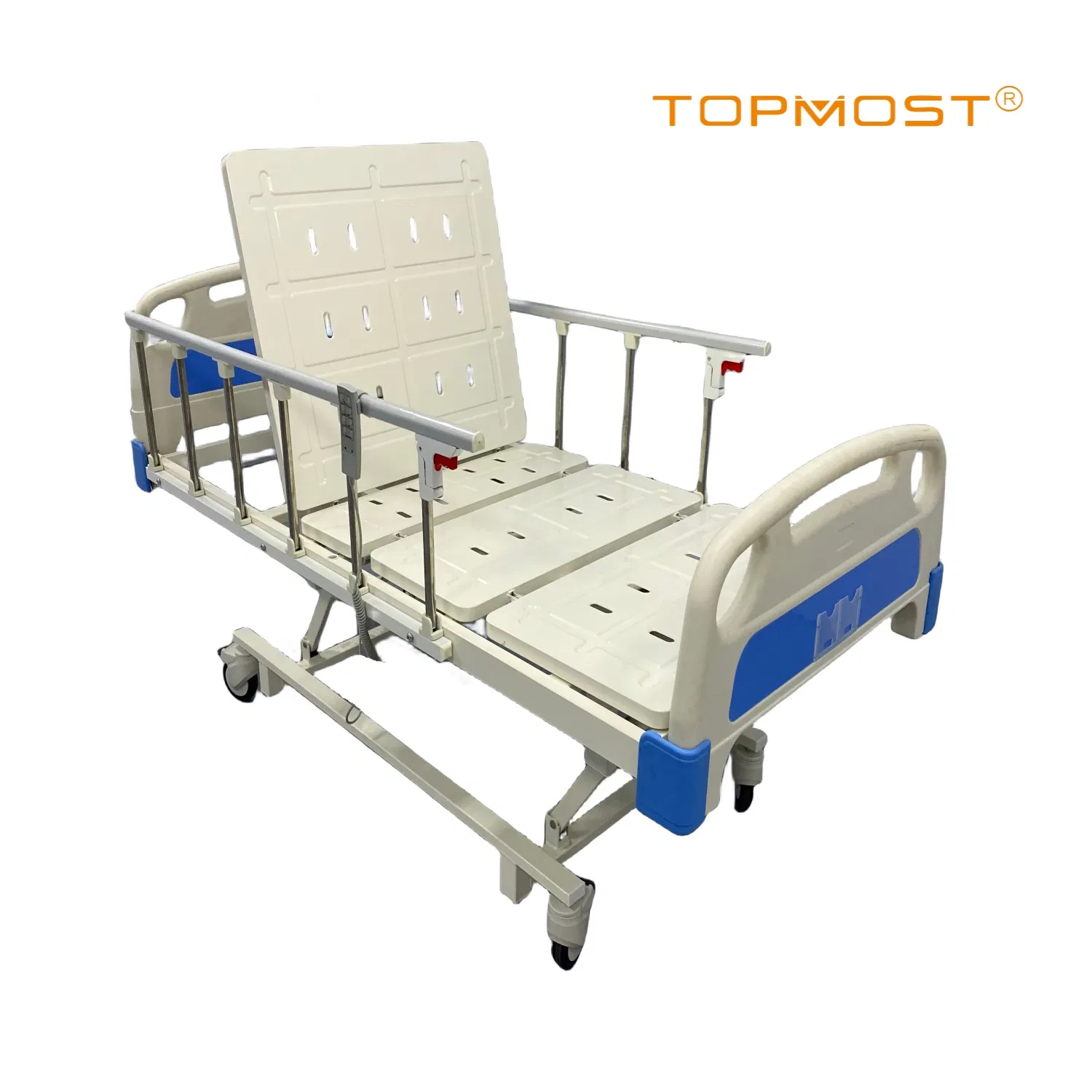 Electric Three Function Ultra-Low Hospital Bed for Saudi Arabia Market with Mdma