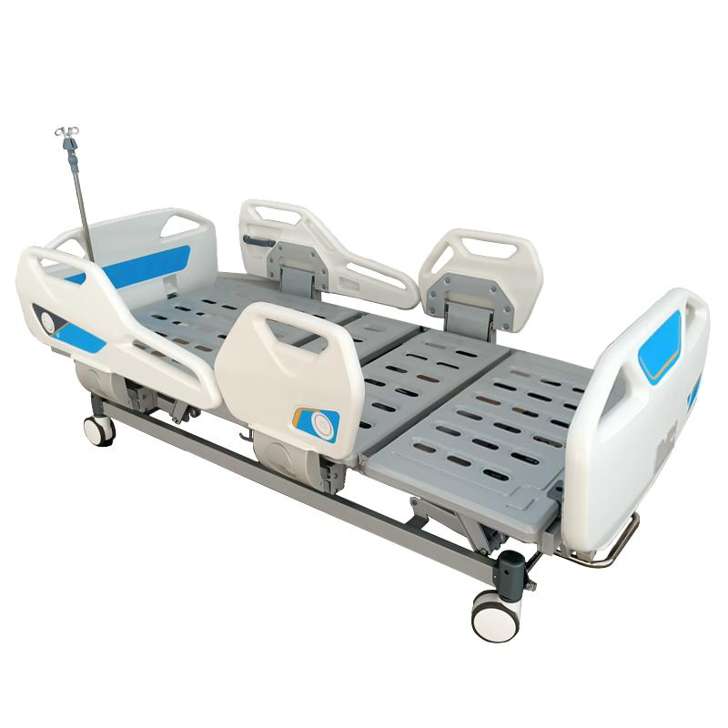3 Revolving Levers Clinica Patient Nursing Hydraulic Adjustable Medical Manual Hospital Beds