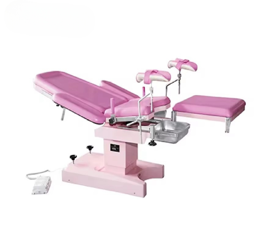 Best-Selling Gynecological Obstetrics Leg Holder and Birth Control Cheap Price Examination Couch for Sale Wooden Box Metal