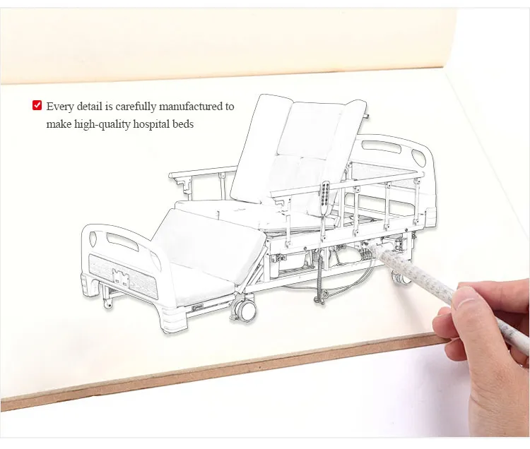 Nursing Bed Detail 3