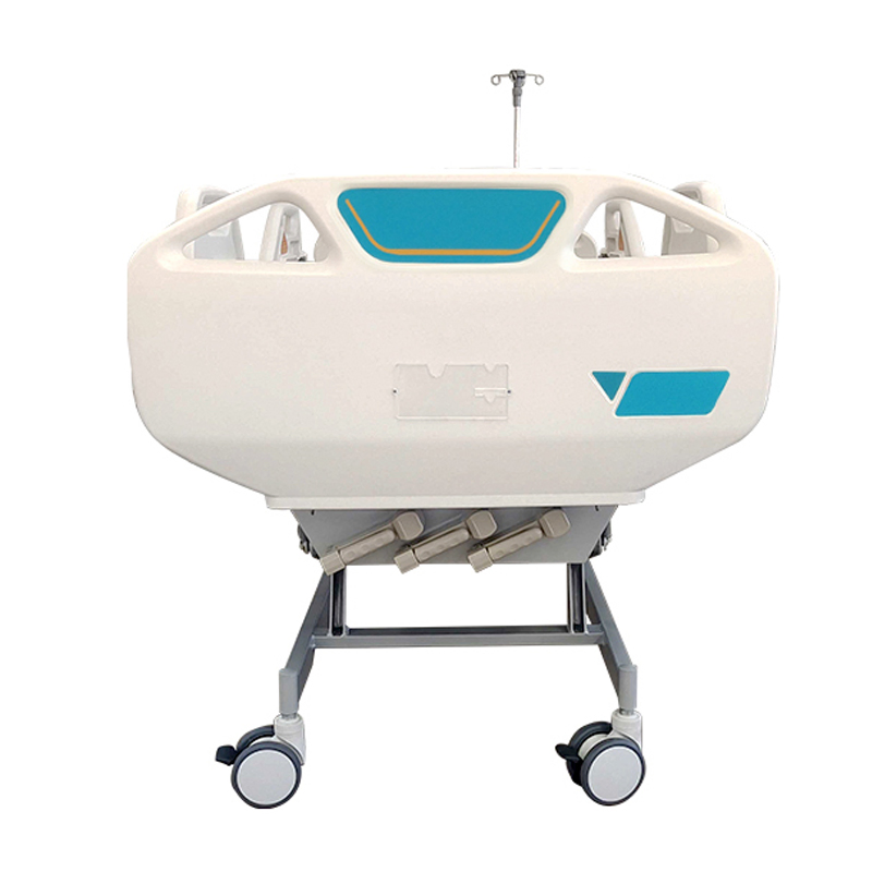 3 Revolving Levers Clinica Patient Nursing Hydraulic Adjustable Medical Manual Hospital Beds