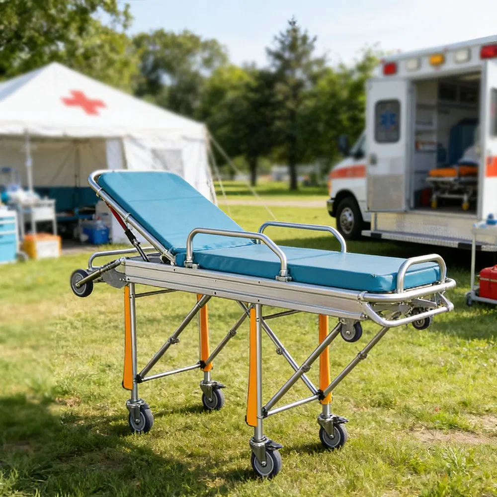 Medical Bed Devices Aluminum Patient Emergency Ambulance