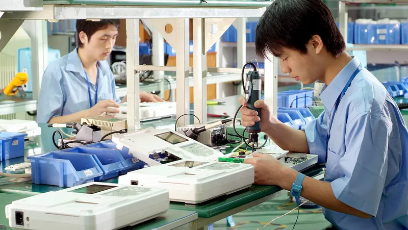 Examination Couch Side View