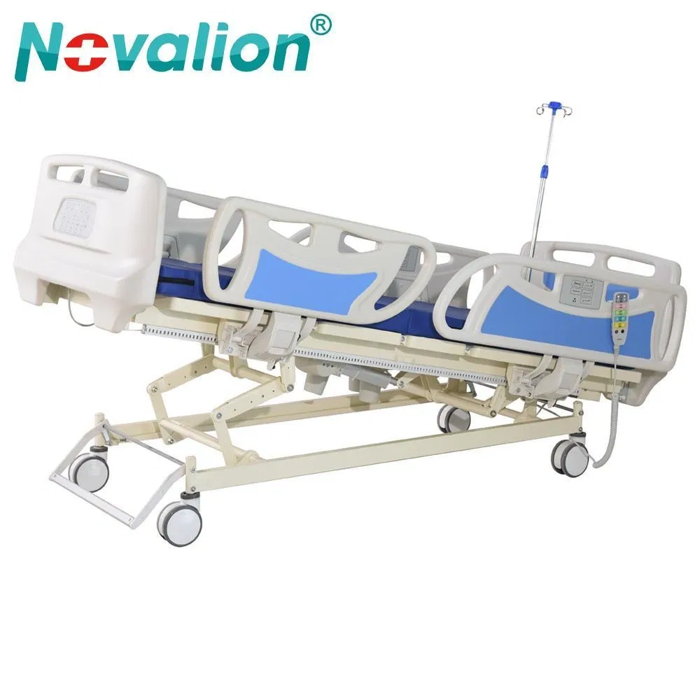 Factory Wholesale Price ICU CPR Adjustable Full Size Home Elderly Patient Bed Medical Electric Hospital Bed for Sale Rent with Mattress