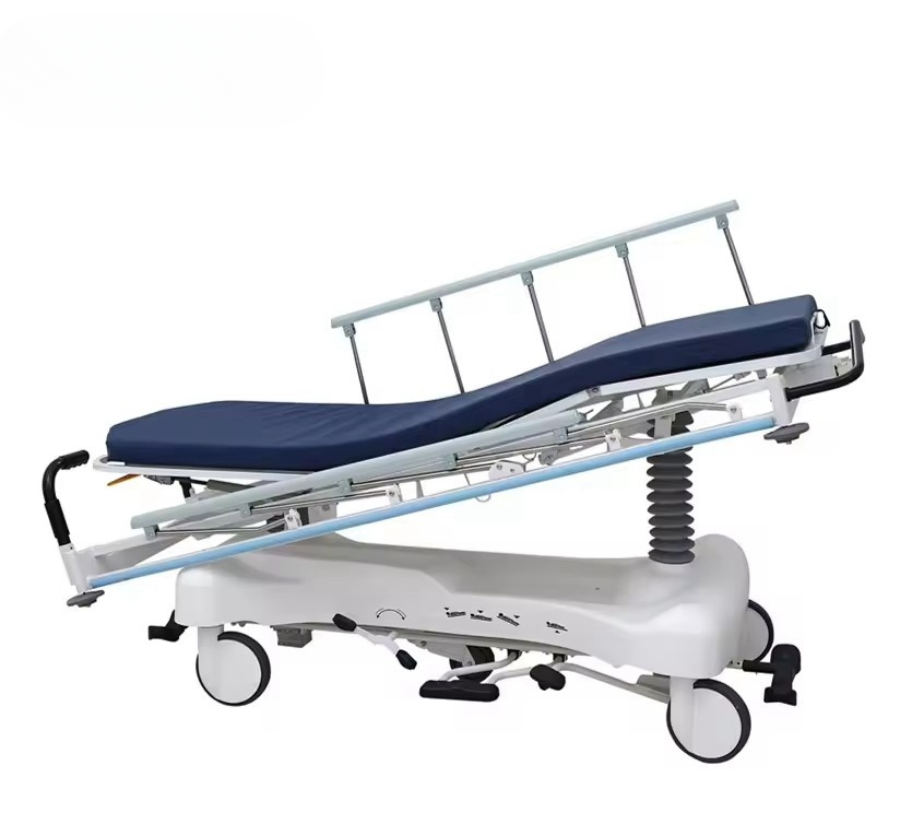 Hi-Low Hydraulic Patient Room Bed/ Emergency Stretcher for Ambulance Rescue