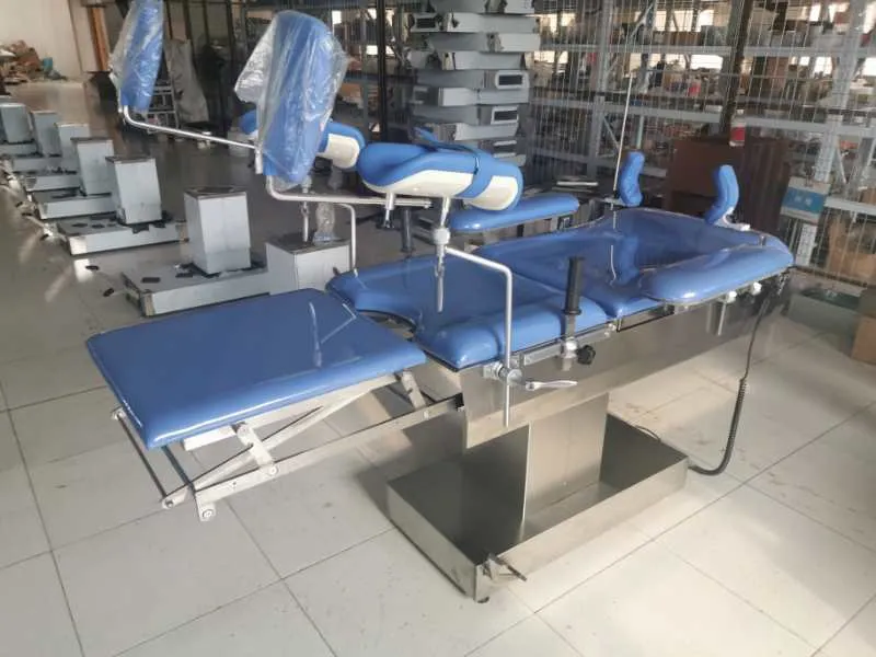 Side View Stainless Steel Bed