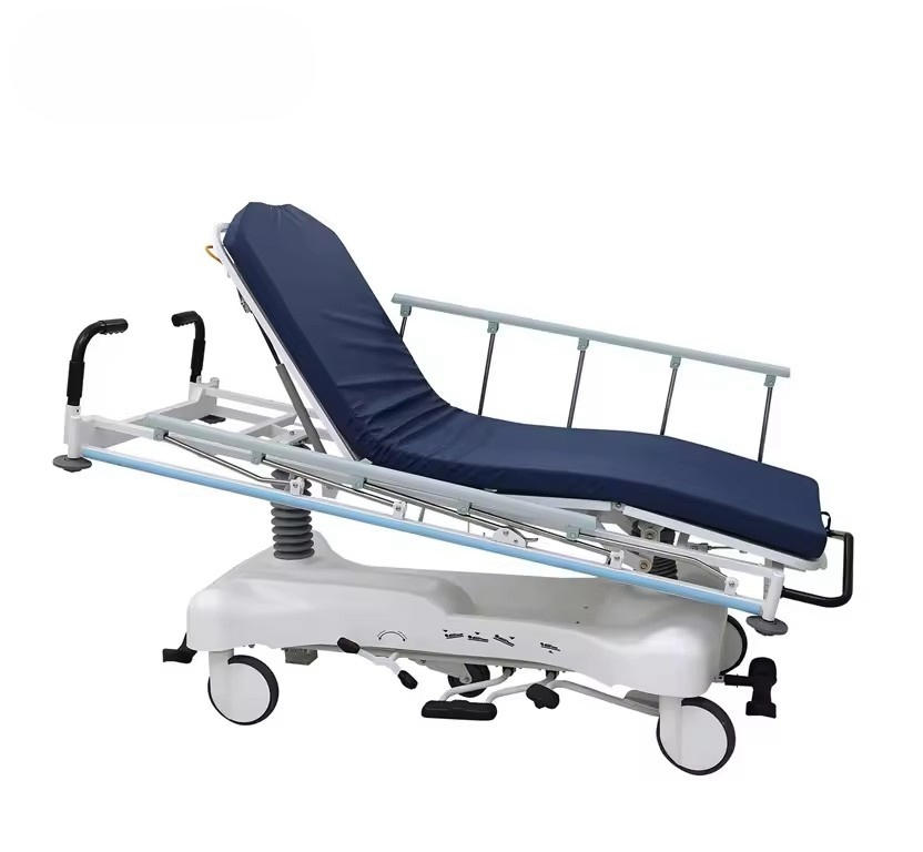 Hi-Low Hydraulic Patient Room Bed/ Emergency Stretcher for Ambulance Rescue