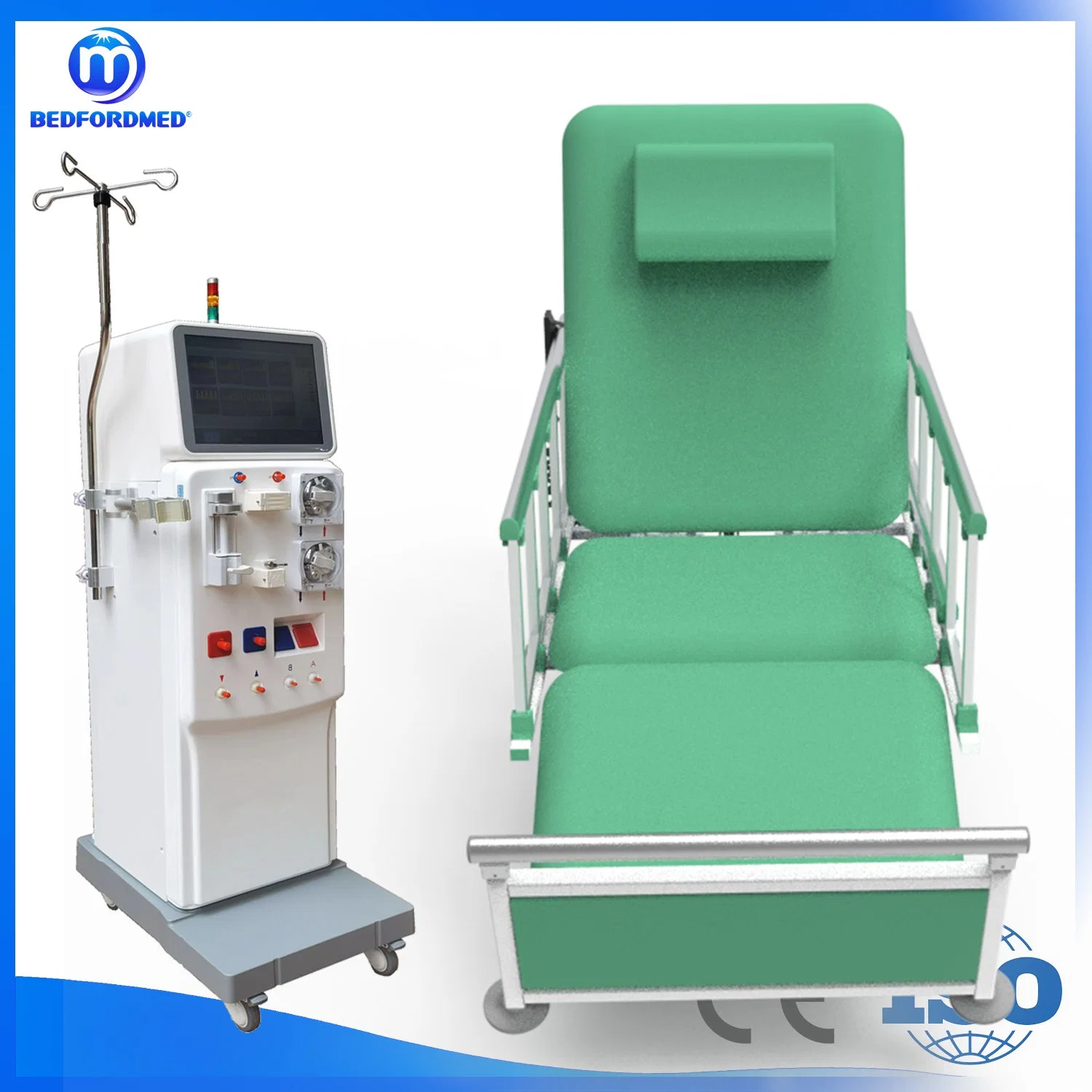 Multiple Medical Electric Dialysis Bed Dialysis Equipment Model Me380s