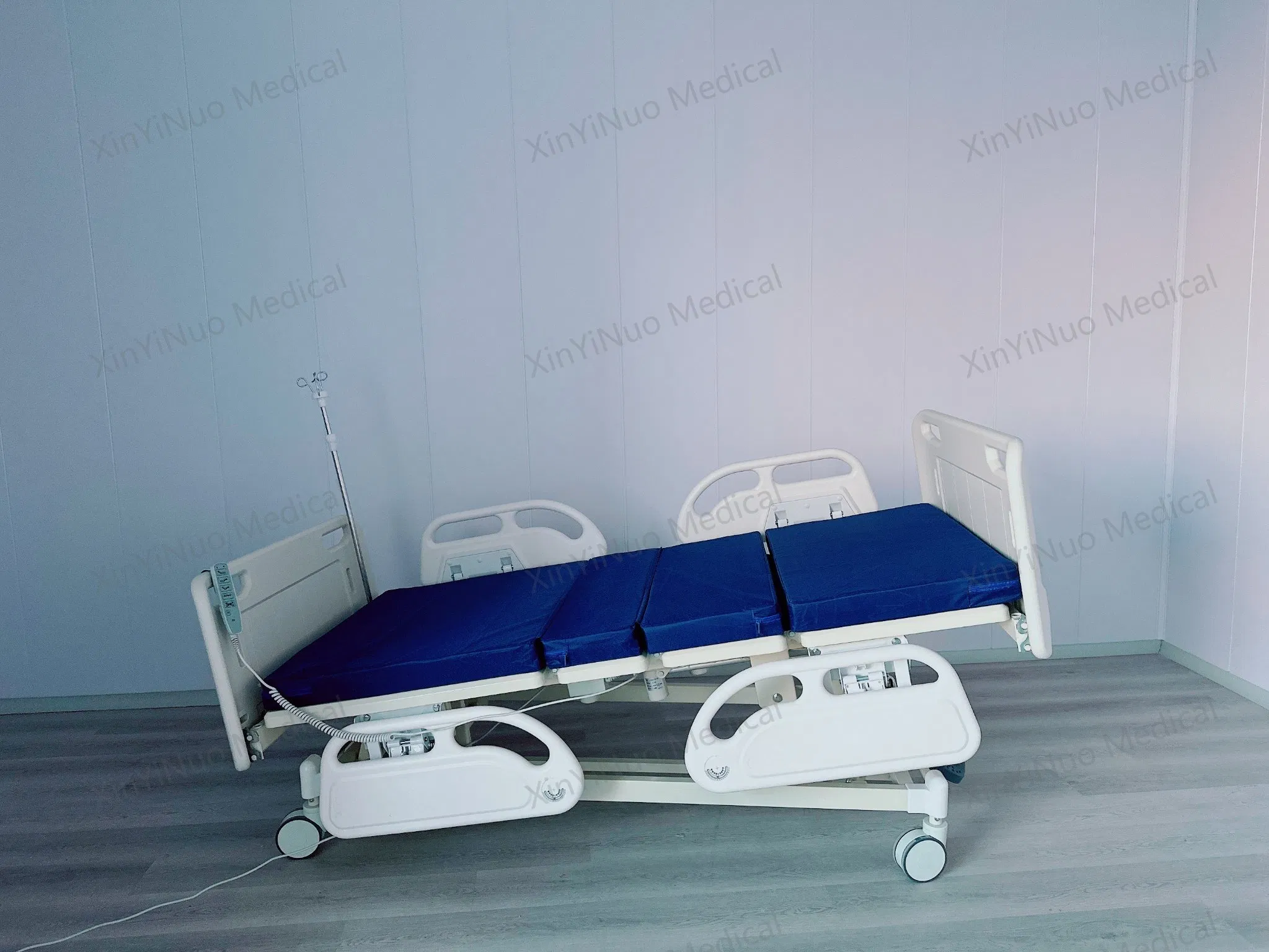 Multi-Function Adjustable ICU Bed with CPR Function Electric Patient Hospital Bed