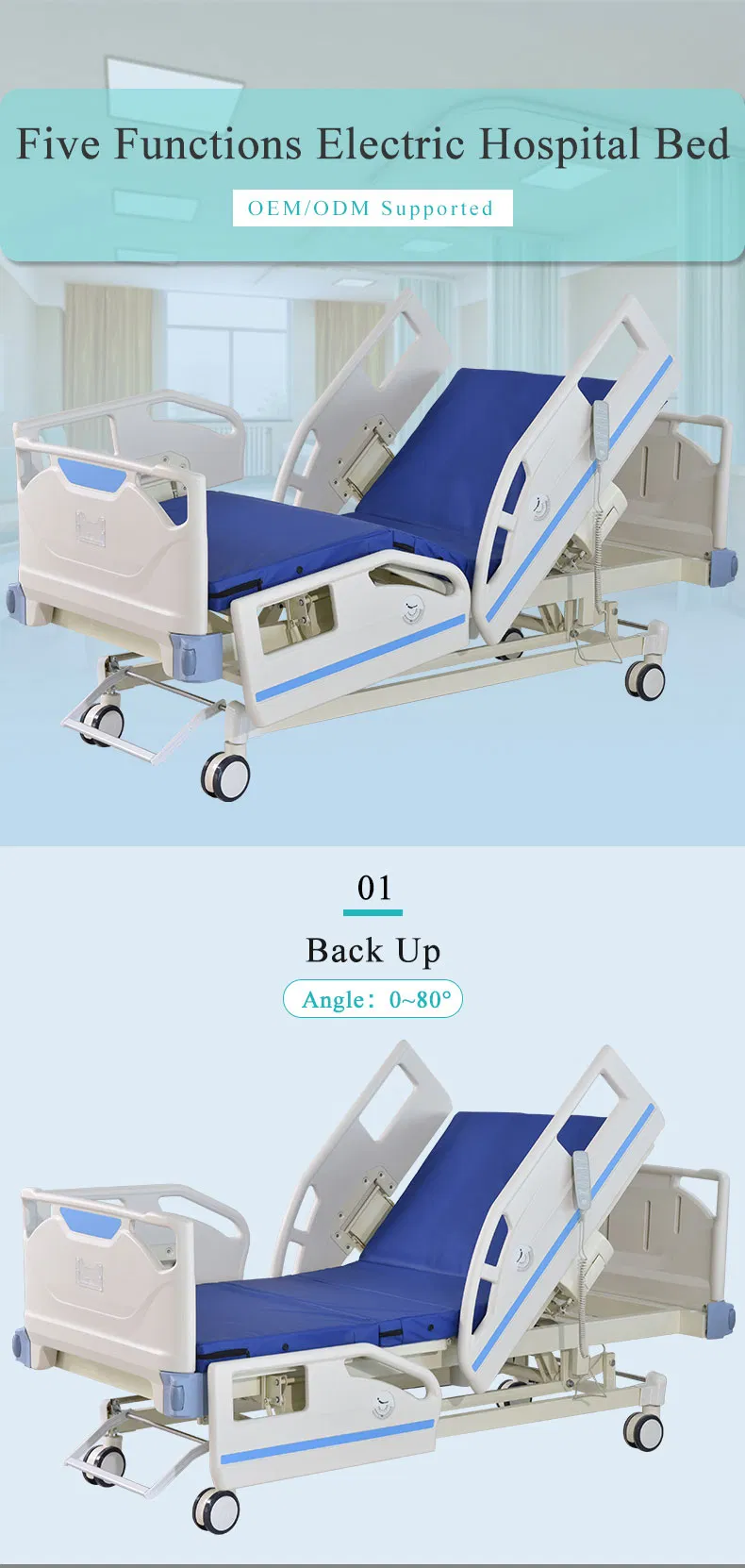 Electric Hospital Bed Details 1