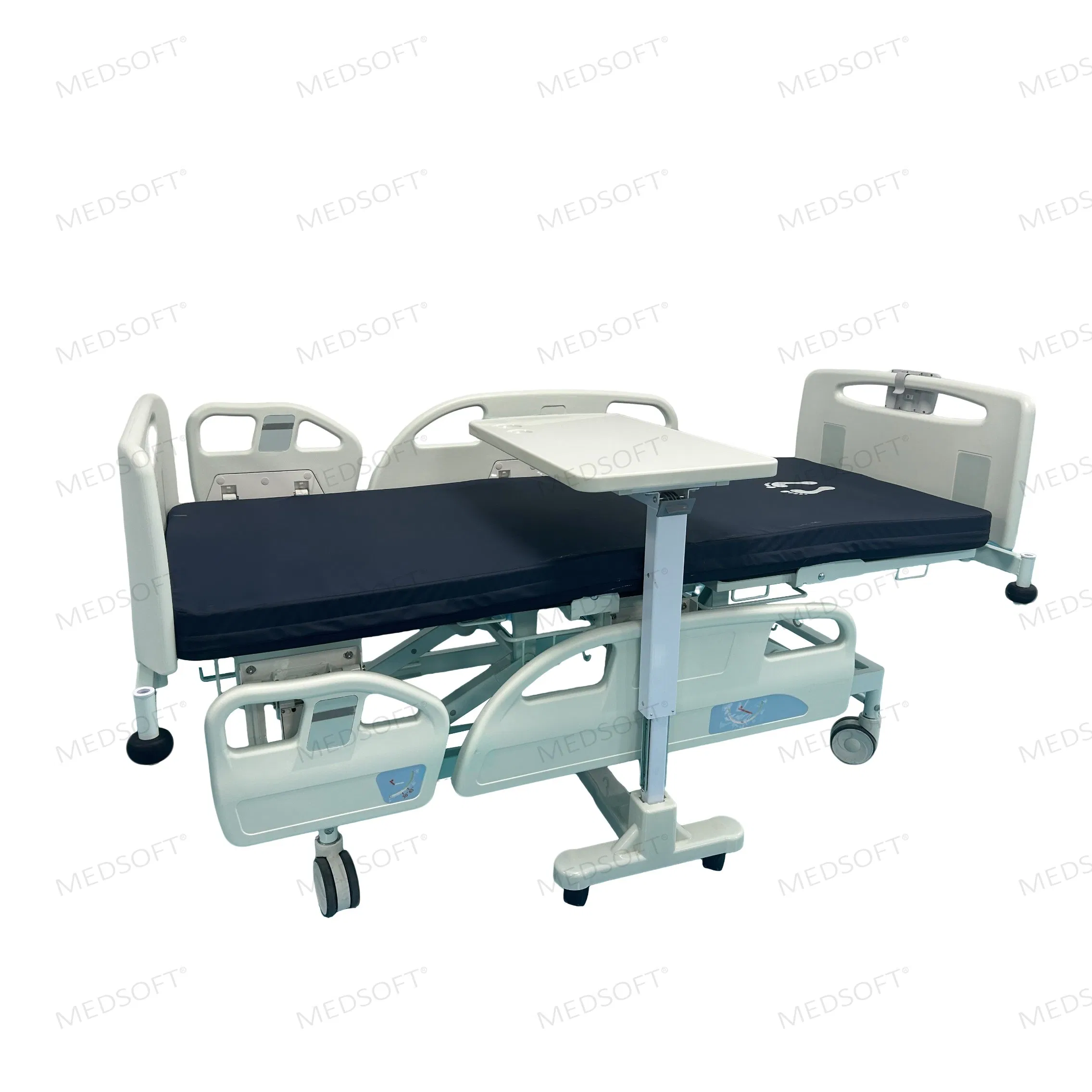 iBed 1A Hospital Furniture, Five Functions ICU Adjustable Electric Nursing Hospital Bed with Ce&amp; ISO