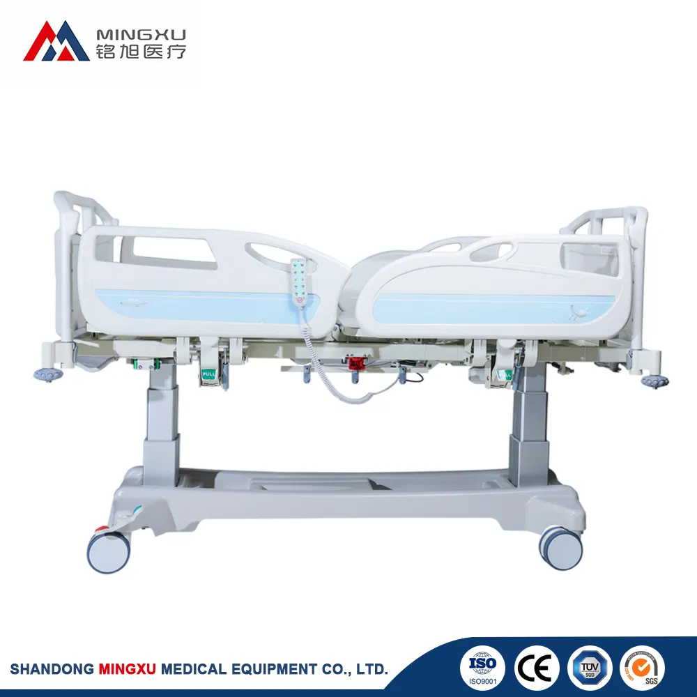 ABS Side Rail Hospital ICU Nurse Weighing Function Electric Medical Bed