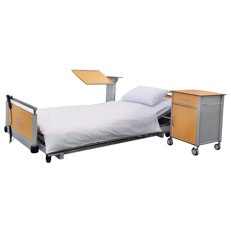 Hospital Equipment Cots Ultra-Low 5 Function Patient Medical Bed with Brake