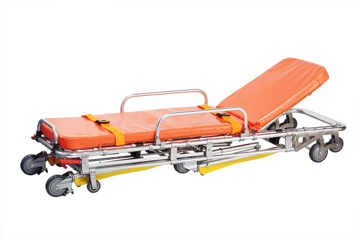Hospital Customizable Medical Emergency Equipment Ambulance Stretcher Foldable Hospital Bed